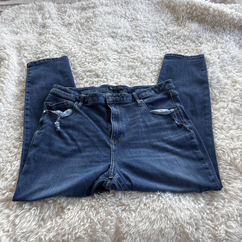 Simply Vera Vera Wang Women's Size 18 High Rise Skinny Ankle Jeans 26" Inseam